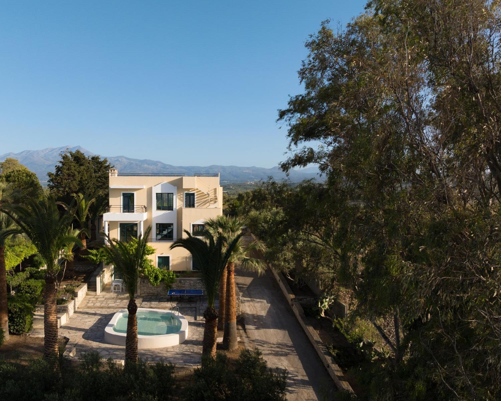 Olivetum Holiday Villa Panormos  Luaran gambar